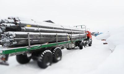 Доставка грузов в Нарьян-Мар по зимнику