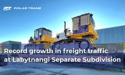 Record growth in freight traffic at Labytnangi Separate Subdivision