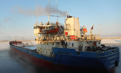 Закончилась морская навигация в порту Нарьян-Мар