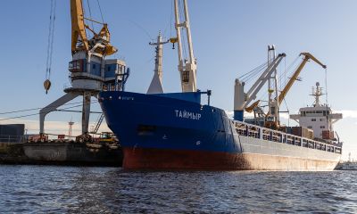 Приемка груза в Архангельске для перевозки в Певек