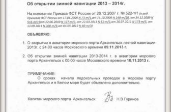 Открытие зимней навигации в акватории морского порта Архангельск